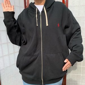 Men zip up sweatshirt